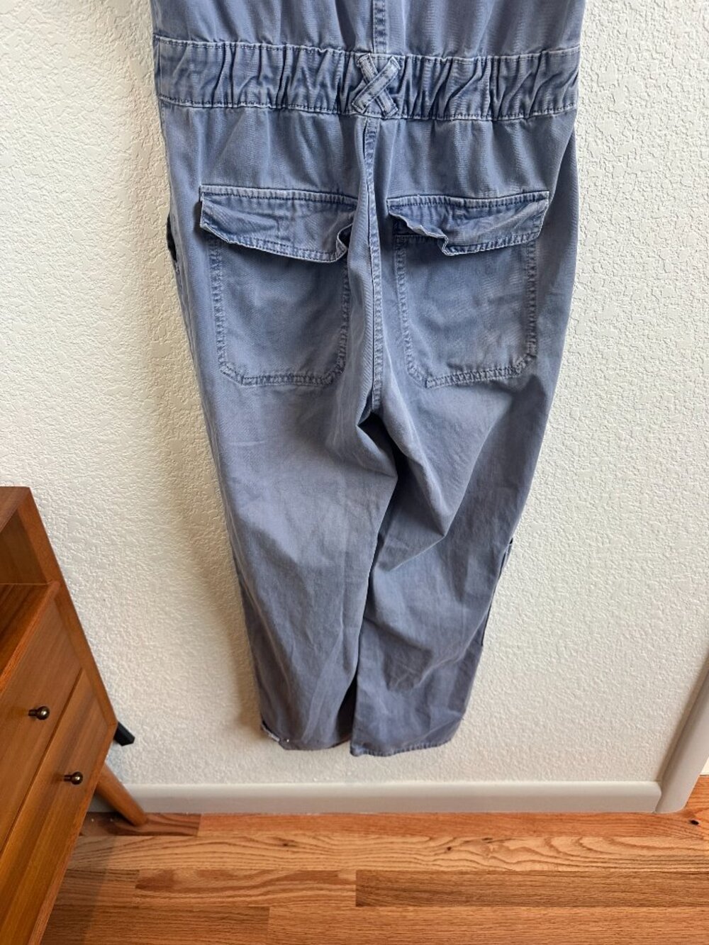 Zara, Pants Jumpsuit, Workwear, Small, Lightblue - Picture 9 of 9